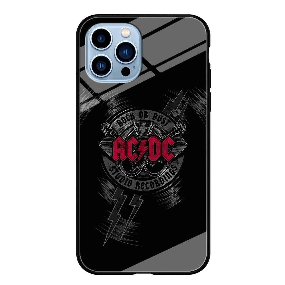 ACDC Bust The Studio iPhone 15 Pro Case-Oxvistore