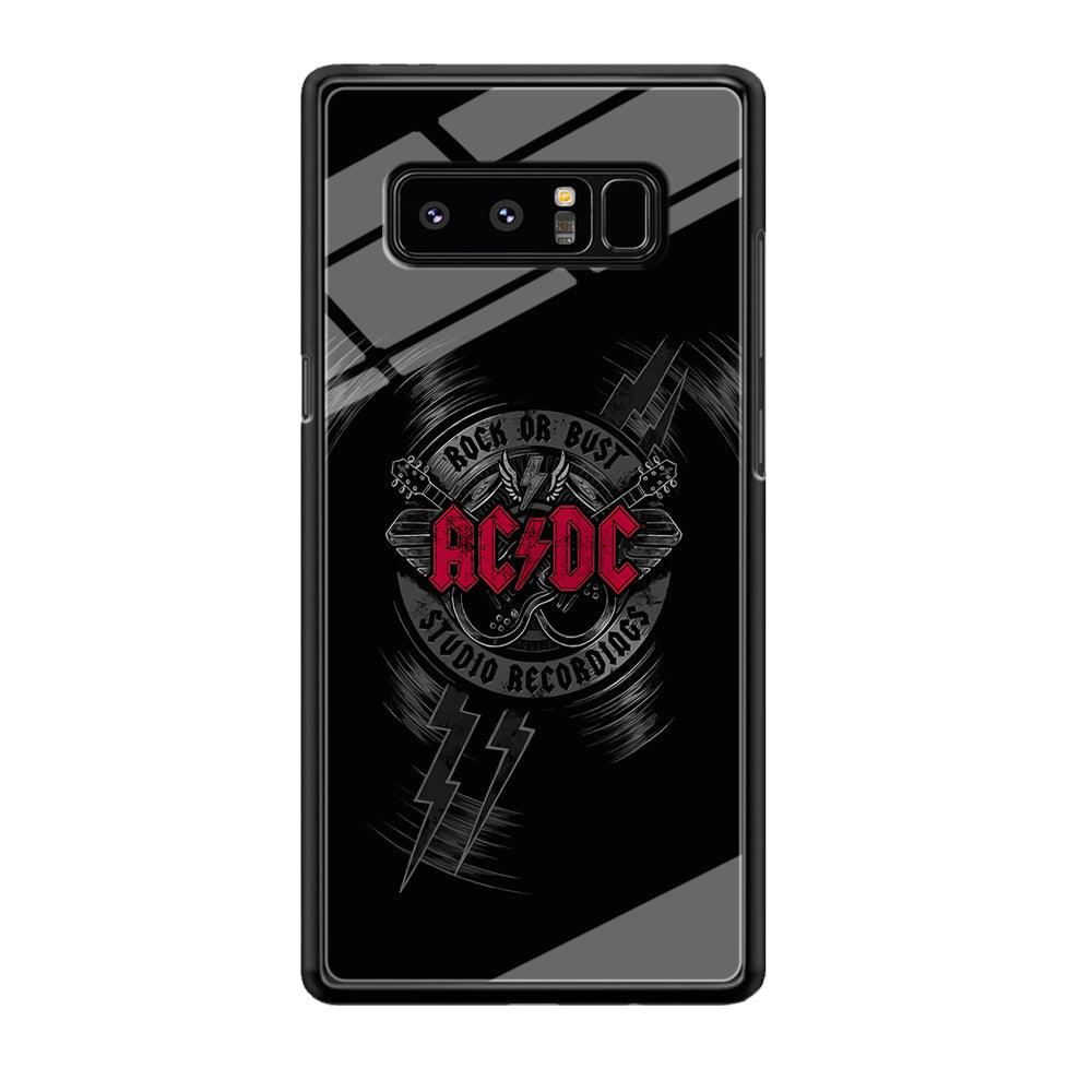 ACDC Bust The Studio Samsung Galaxy Note 8 Case-Oxvistore