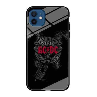 ACDC Bust The Studio iPhone 12 Case-Oxvistore