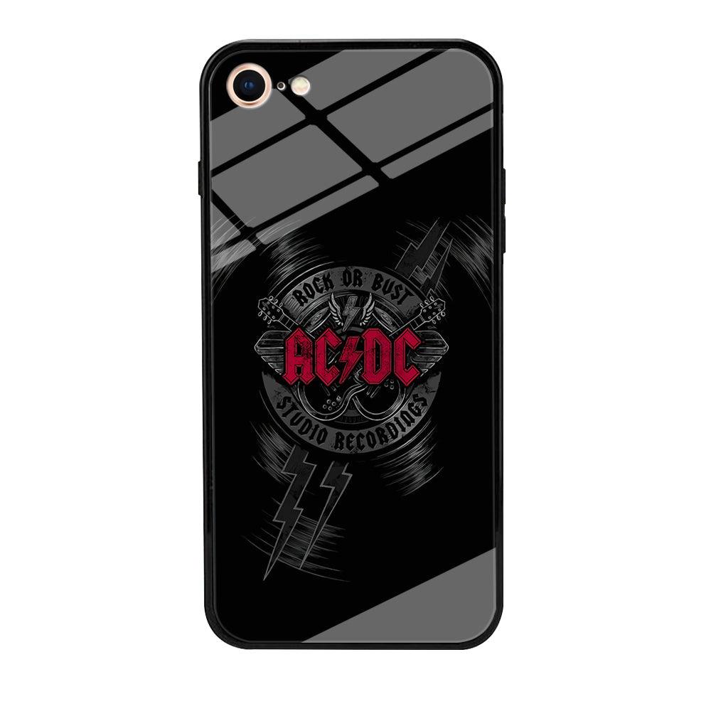 ACDC Bust The Studio iPhone 8 Case-Oxvistore