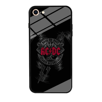 ACDC Bust The Studio iPhone 8 Case-Oxvistore