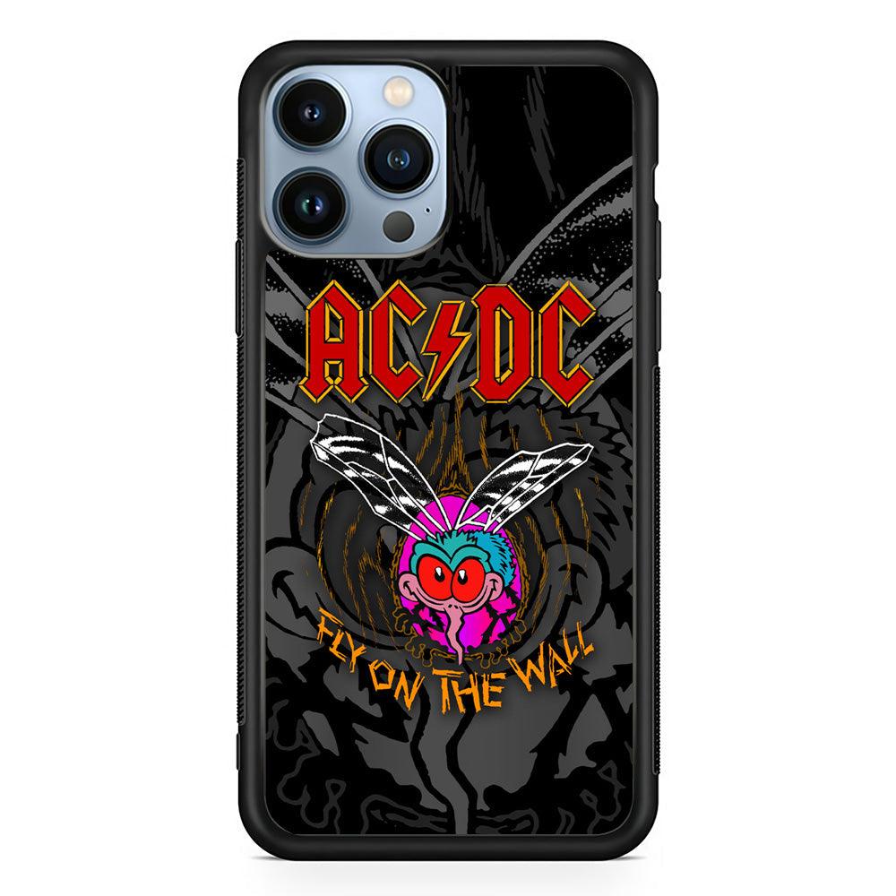 ACDC Fly on The Wall iPhone 15 Pro Case-Oxvistore