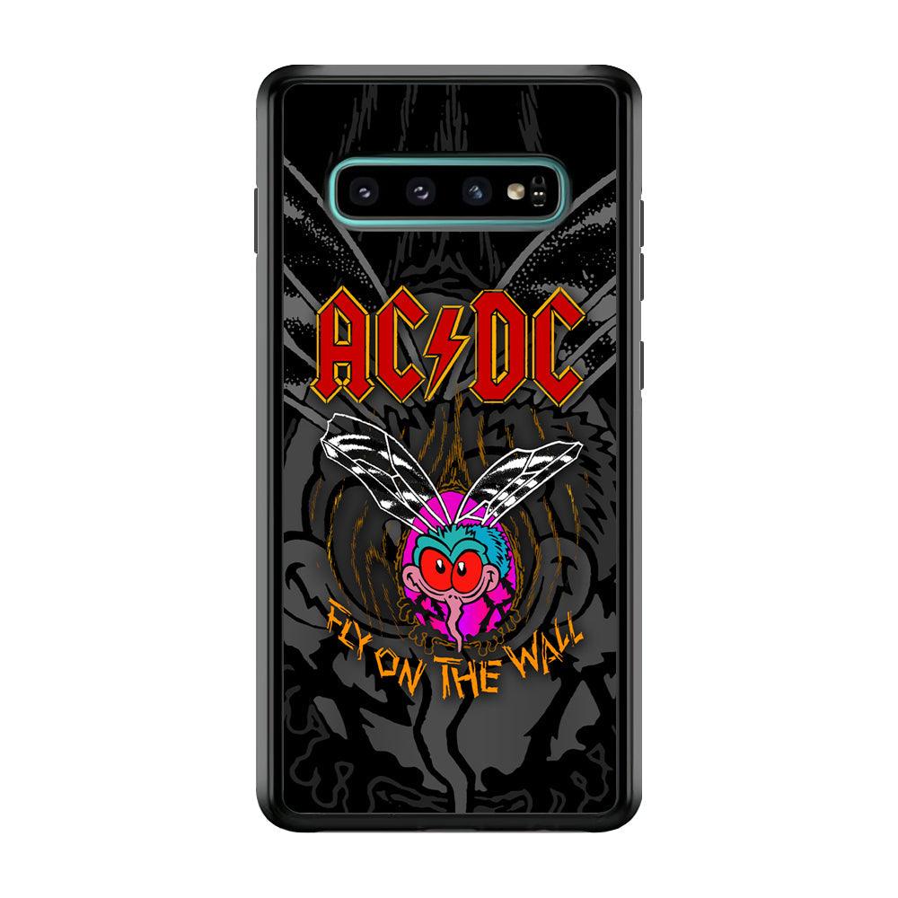 ACDC Fly on The Wall Samsung Galaxy S10 Case-Oxvistore