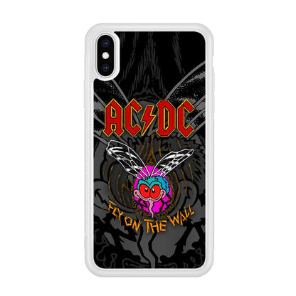 ACDC Fly on The Wall iPhone X Case-Oxvistore