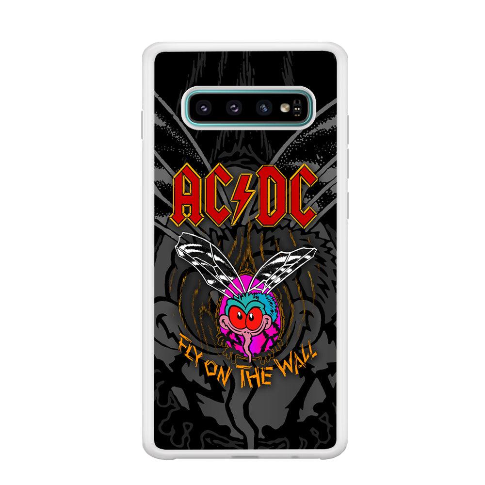 ACDC Fly on The Wall Samsung Galaxy S10 Case-Oxvistore