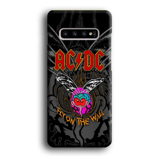 ACDC Fly on The Wall Samsung Galaxy S10 Plus Case-Oxvistore