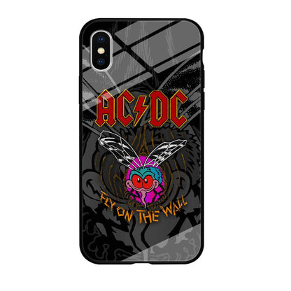 ACDC Fly on The Wall iPhone X Case-Oxvistore