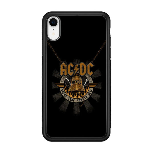 ACDC Gonna Take You iPhone XR Case-Rubber Black (2D Case)-Oxvistore