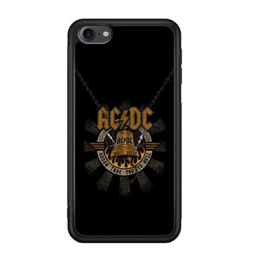 ACDC Gonna Take You iPod Touch 6 Case-Rubber Black (2D Case)-Oxvistore
