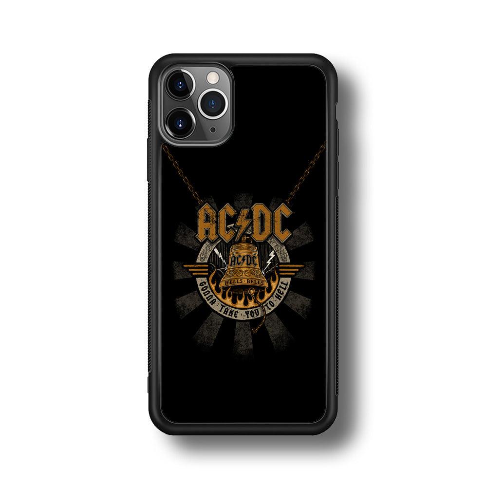 ACDC Gonna Take You iPhone 11 Pro Case-Rubber Black (2D Case)-Oxvistore