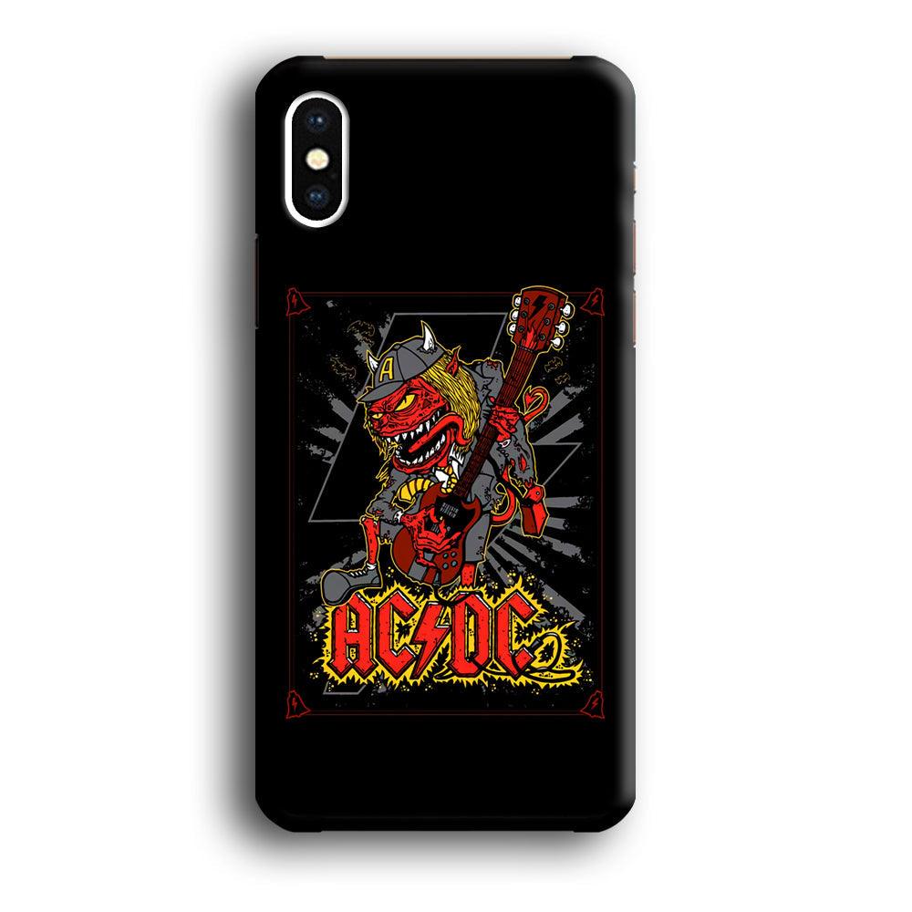 ACDC Ringing The Bell iPhone X Case-Oxvistore