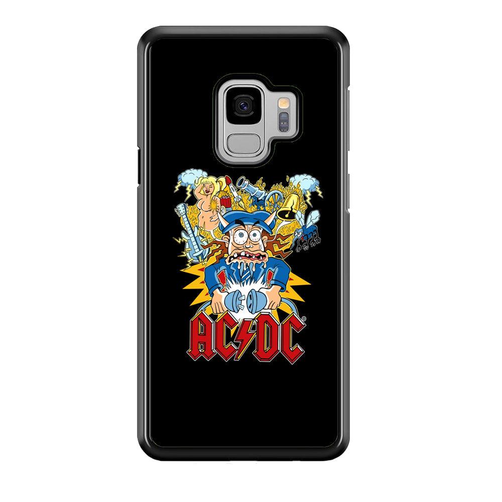 ACDC Show Time Poster Samsung Galaxy S9 Case-Oxvistore