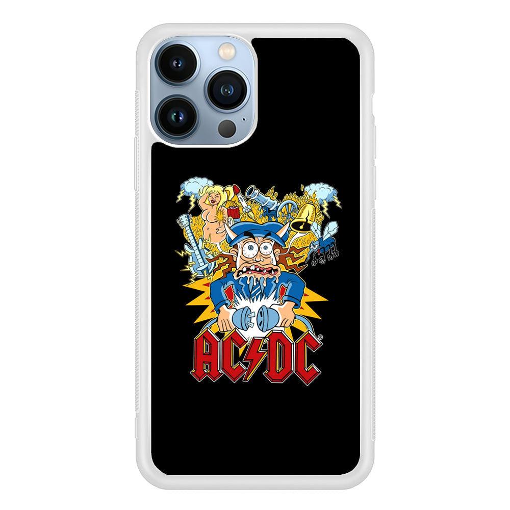 ACDC Show Time Poster iPhone 13 Pro Case-Oxvistore