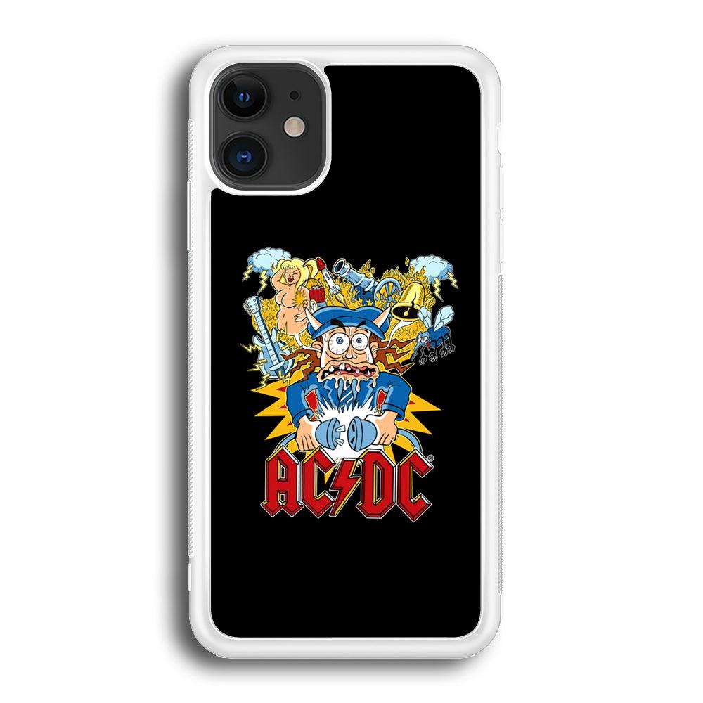 ACDC Show Time Poster iPhone 12 Case-Oxvistore