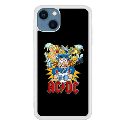 ACDC Show Time Poster iPhone 15 Plus Case-Oxvistore