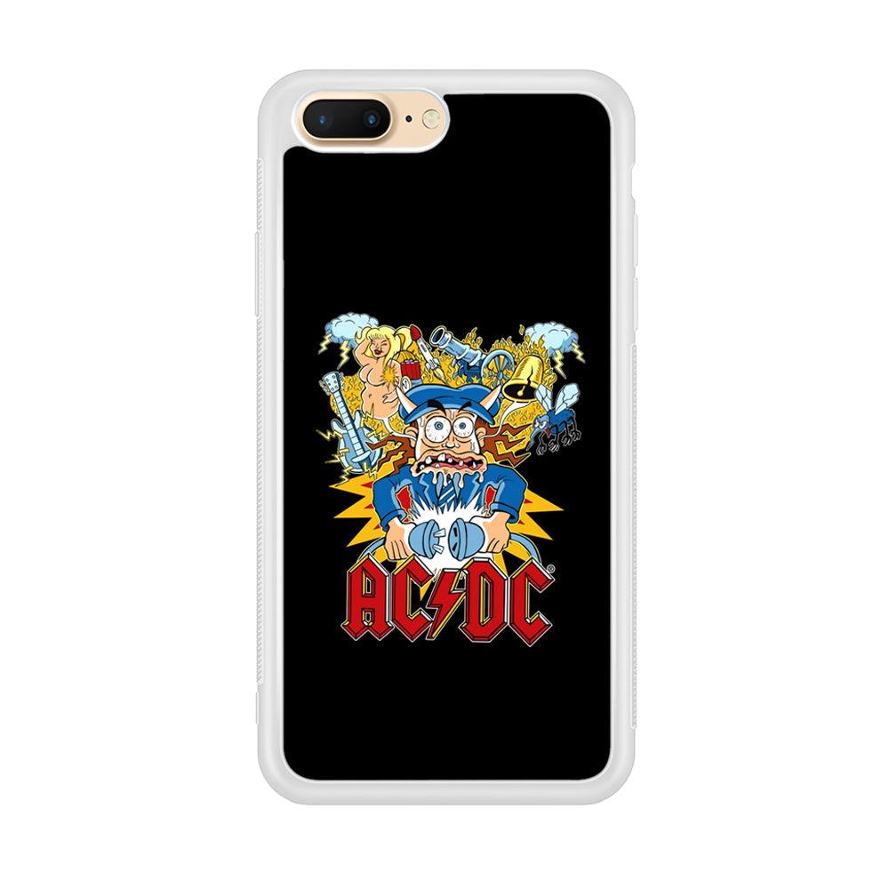 ACDC Show Time Poster iPhone 8 Plus Case-Oxvistore