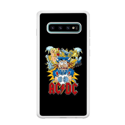 ACDC Show Time Poster Samsung Galaxy S10 Plus Case-Oxvistore