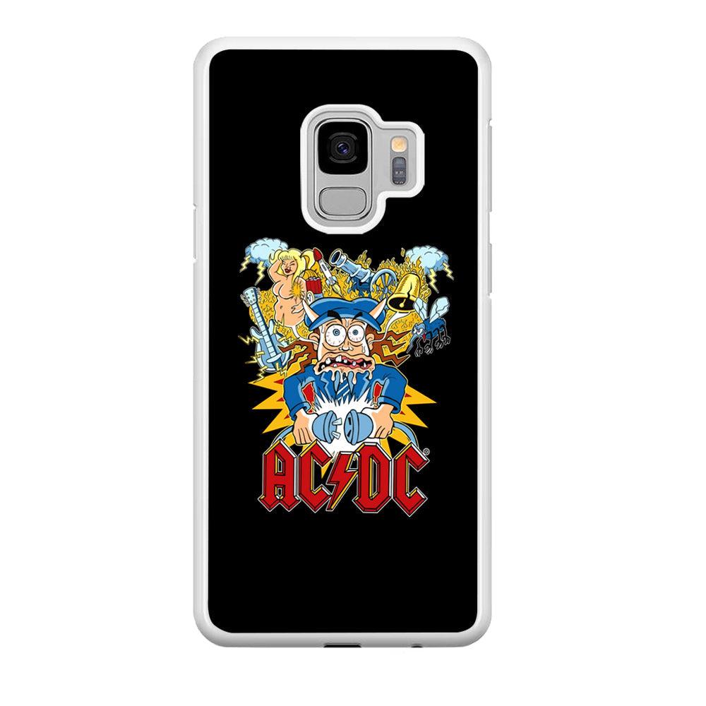 ACDC Show Time Poster Samsung Galaxy S9 Case-Oxvistore