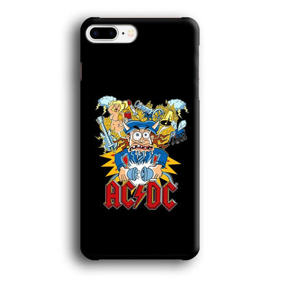 ACDC Show Time Poster iPhone 8 Plus Case-Oxvistore