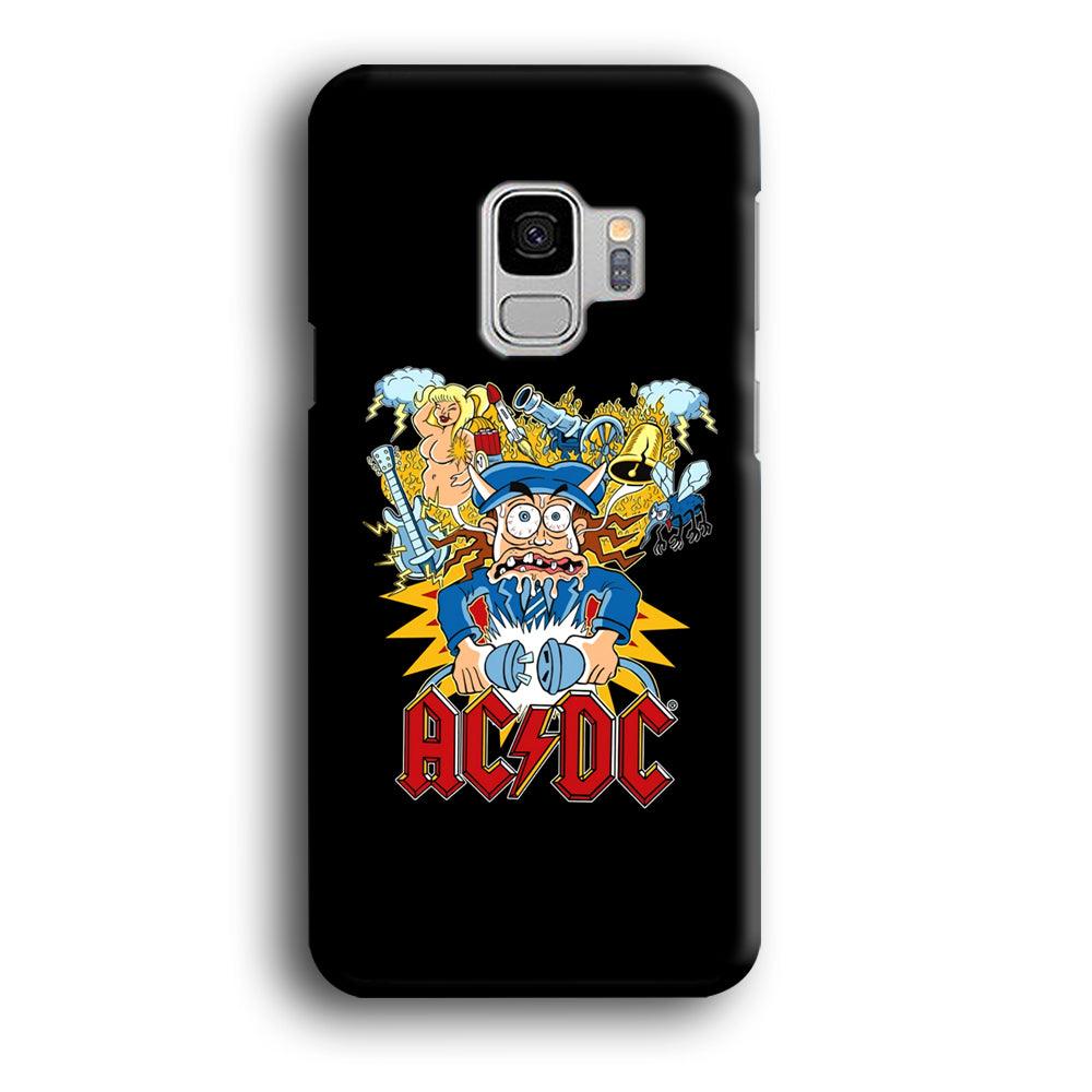 ACDC Show Time Poster Samsung Galaxy S9 Case-Oxvistore