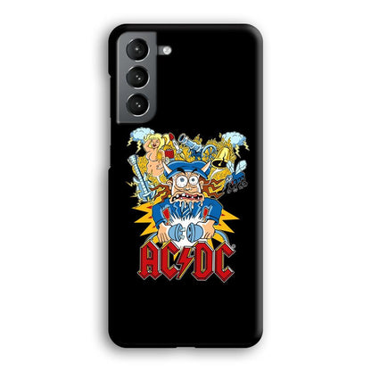 ACDC Show Time Poster Samsung Galaxy S21 Plus Case-Oxvistore