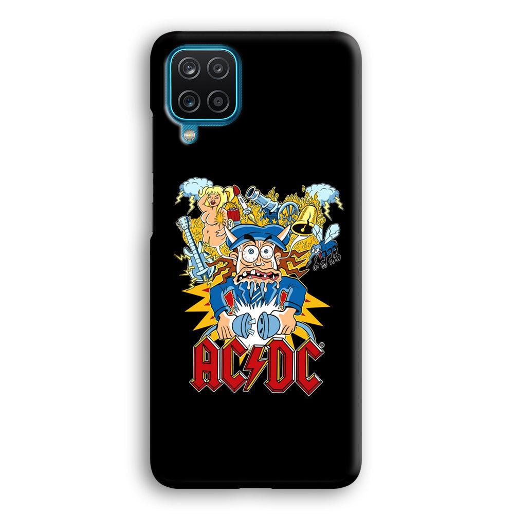 ACDC Show Time Poster Samsung Galaxy A12 Case-Oxvistore