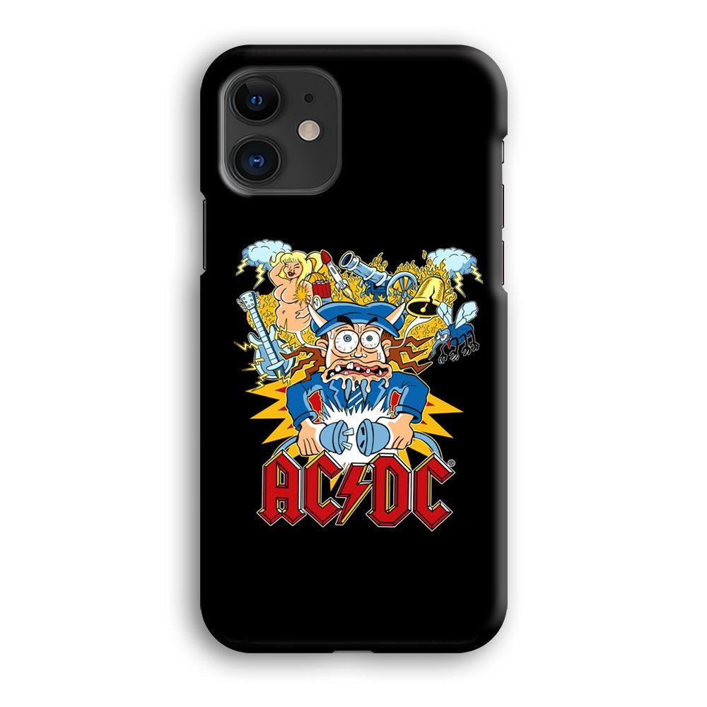 ACDC Show Time Poster iPhone 12 Case-Oxvistore