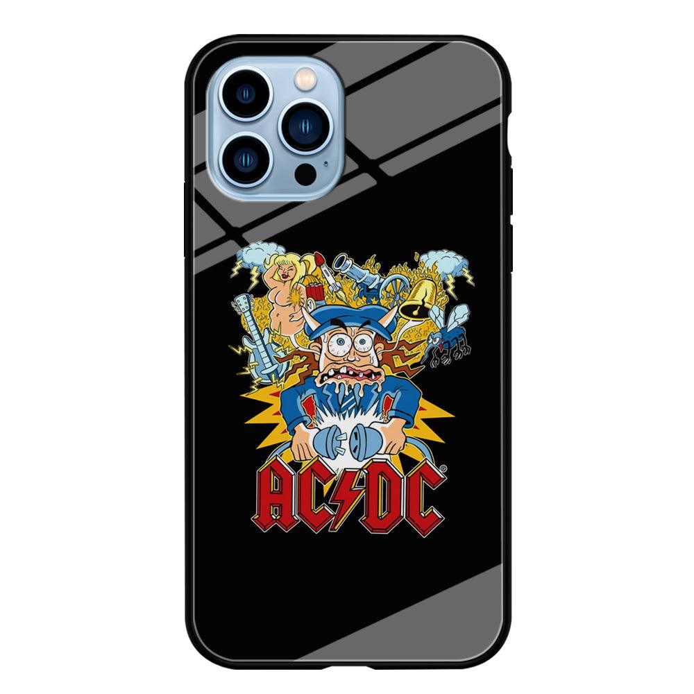 ACDC Show Time Poster iPhone 14 Pro Max Case-Oxvistore