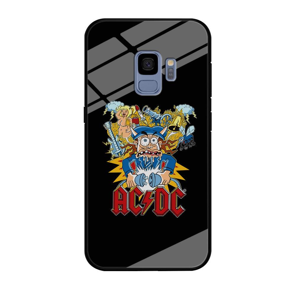 ACDC Show Time Poster Samsung Galaxy S9 Case-Oxvistore