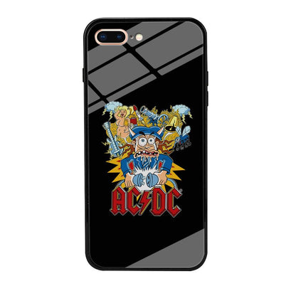 ACDC Show Time Poster iPhone 8 Plus Case-Oxvistore