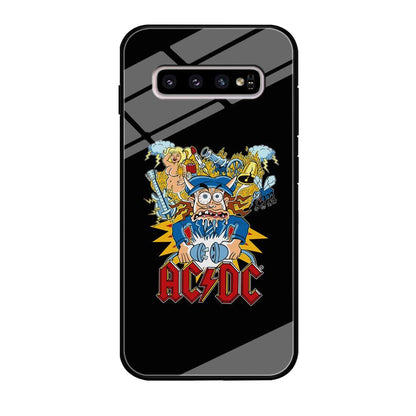 ACDC Show Time Poster Samsung Galaxy S10 Case-Oxvistore