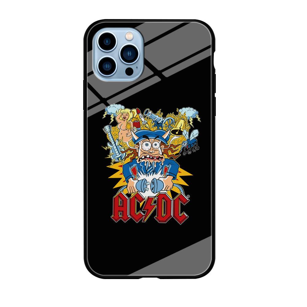 ACDC Show Time Poster iPhone 12 Pro Case-Oxvistore