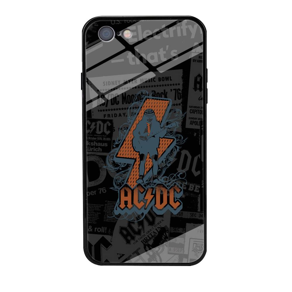 ACDC Silhouette of Angus Young iPhone 6 Plus | 6s Plus Case-Oxvistore