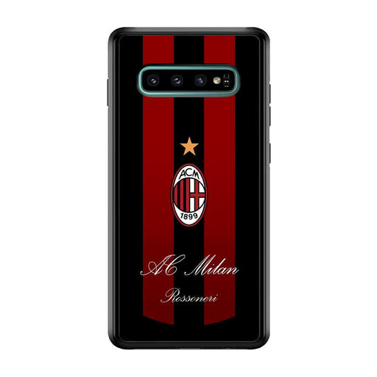 AC Milan Byname Rossoneri Samsung Galaxy S10 Case-Oxvistore