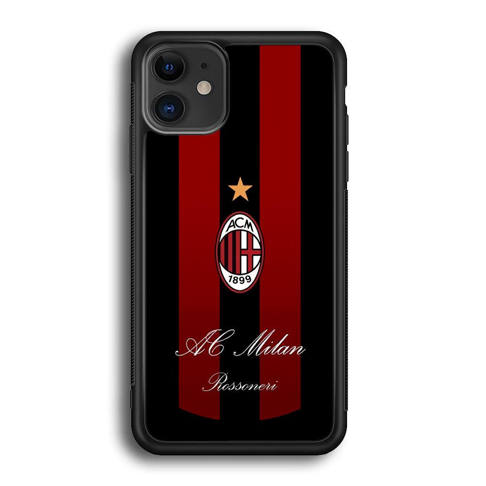 AC Milan Byname Rossoneri iPhone 12 Case-Oxvistore