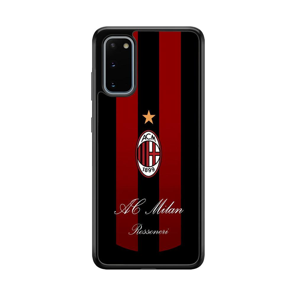 AC Milan Byname Rossoneri Samsung Galaxy S20 Case-Oxvistore