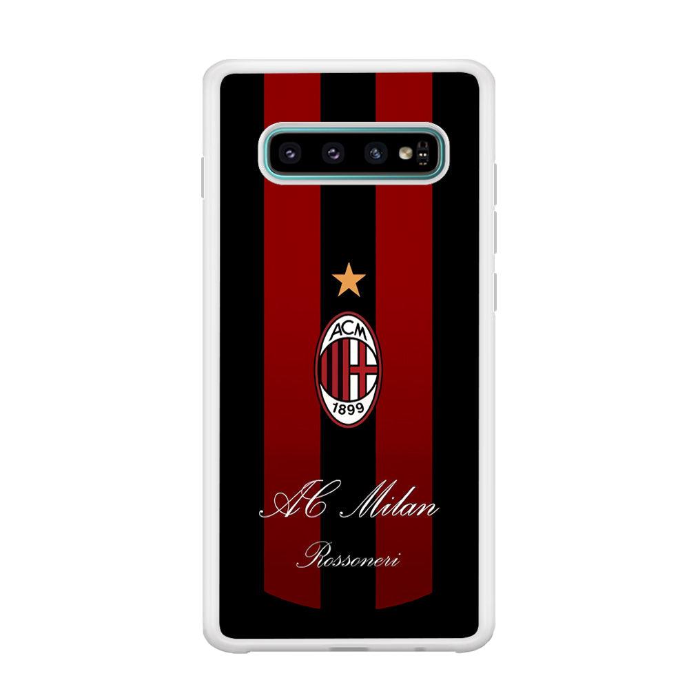 AC Milan Byname Rossoneri Samsung Galaxy S10 Plus Case-Oxvistore