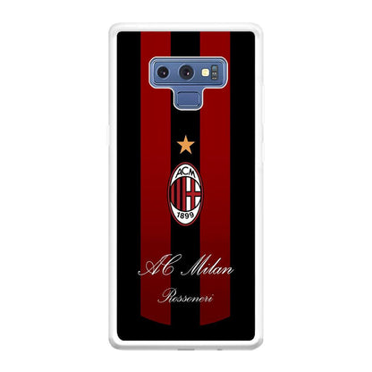 AC Milan Byname Rossoneri Samsung Galaxy Note 9 Case-Oxvistore