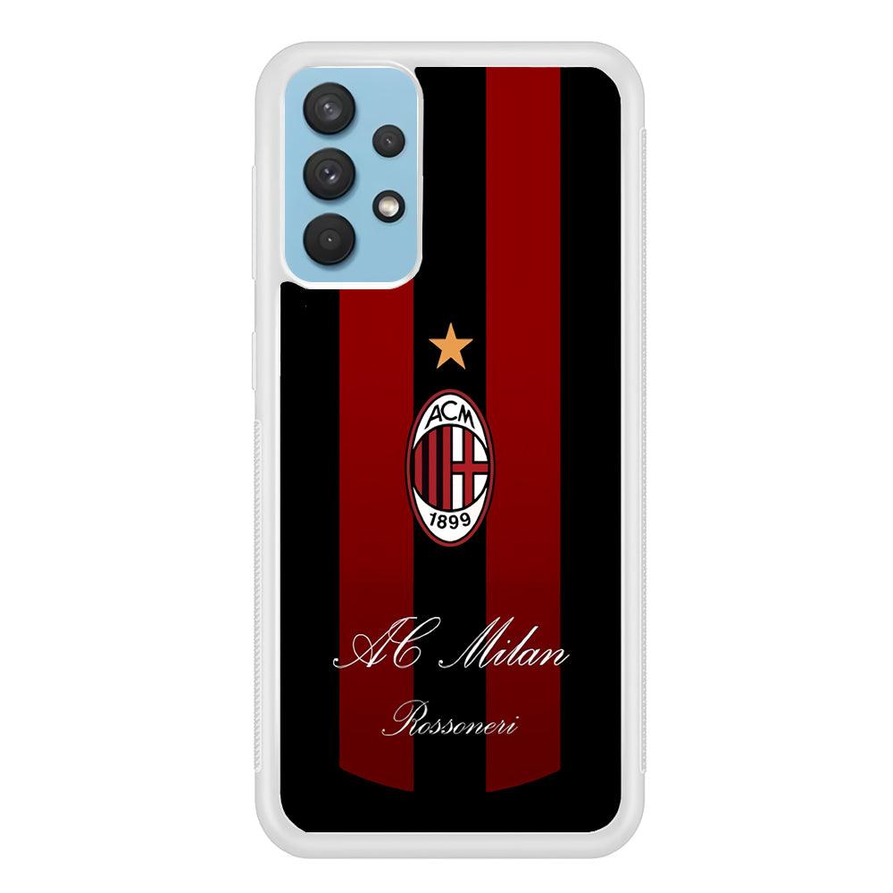 AC Milan Byname Rossoneri Samsung Galaxy A32 Case-Oxvistore