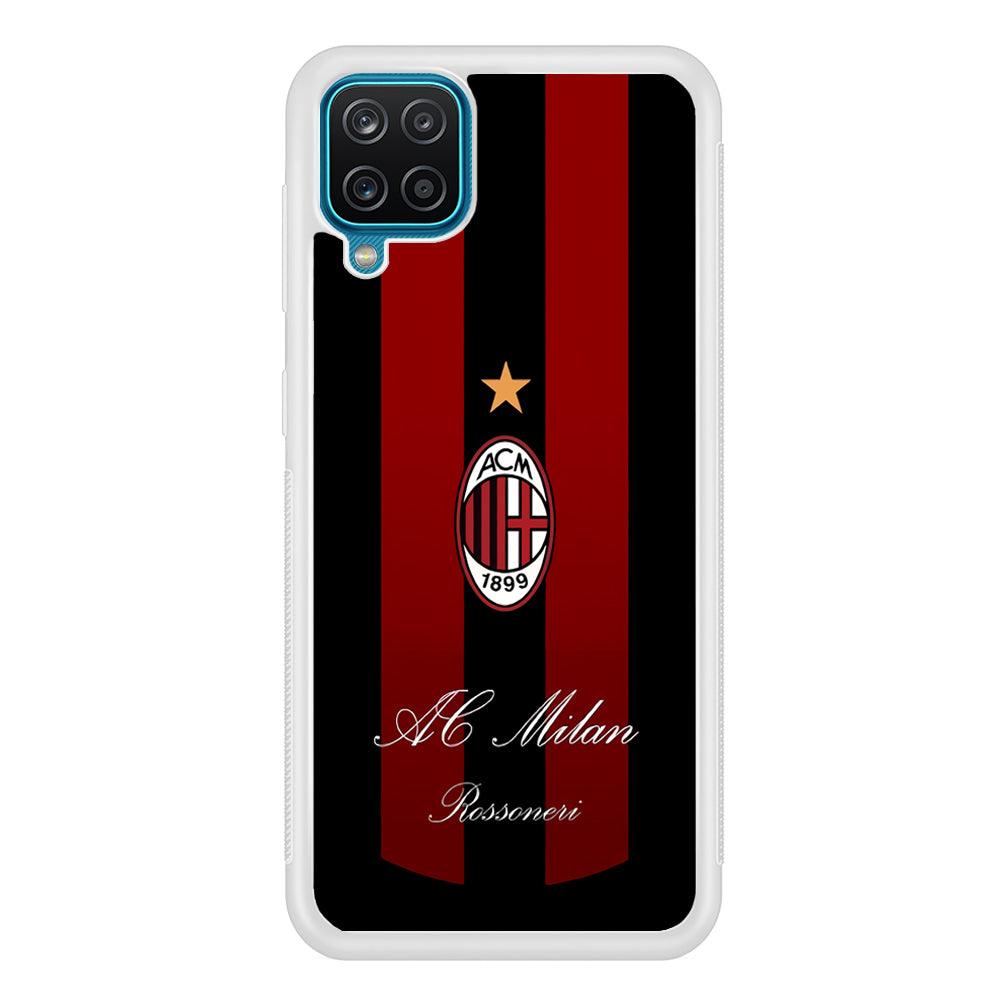 AC Milan Byname Rossoneri Samsung Galaxy A12 Case-Oxvistore