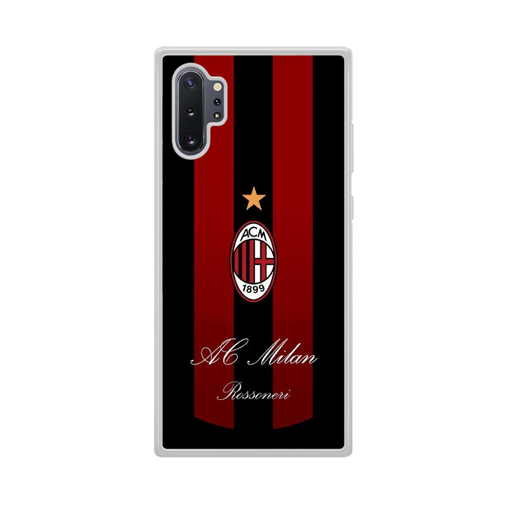 AC Milan Byname Rossoneri Samsung Galaxy Note 10 Plus Case-Oxvistore