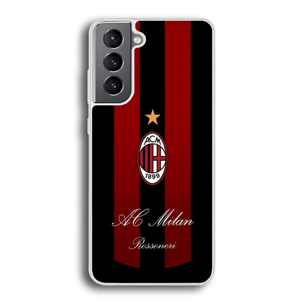 AC Milan Byname Rossoneri Samsung Galaxy S21 Case-Oxvistore