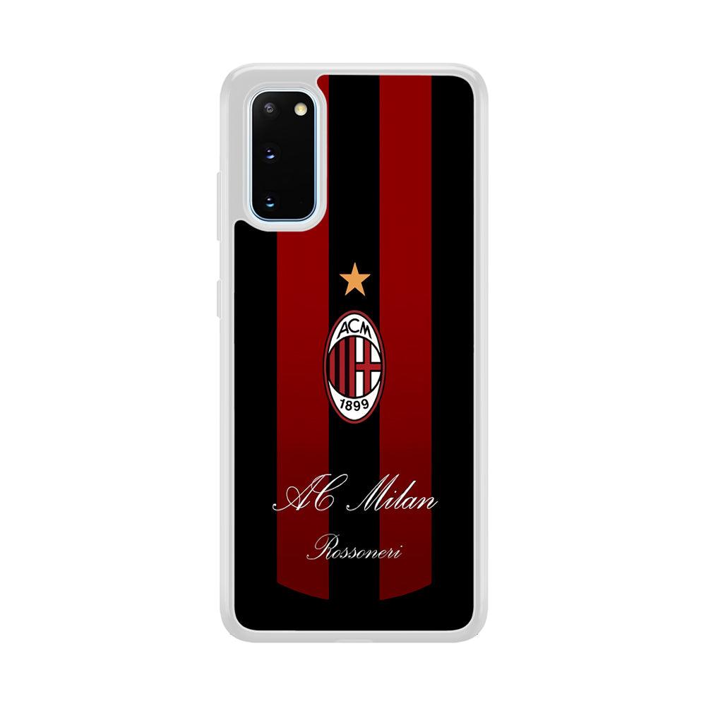 AC Milan Byname Rossoneri Samsung Galaxy S20 Case-Oxvistore