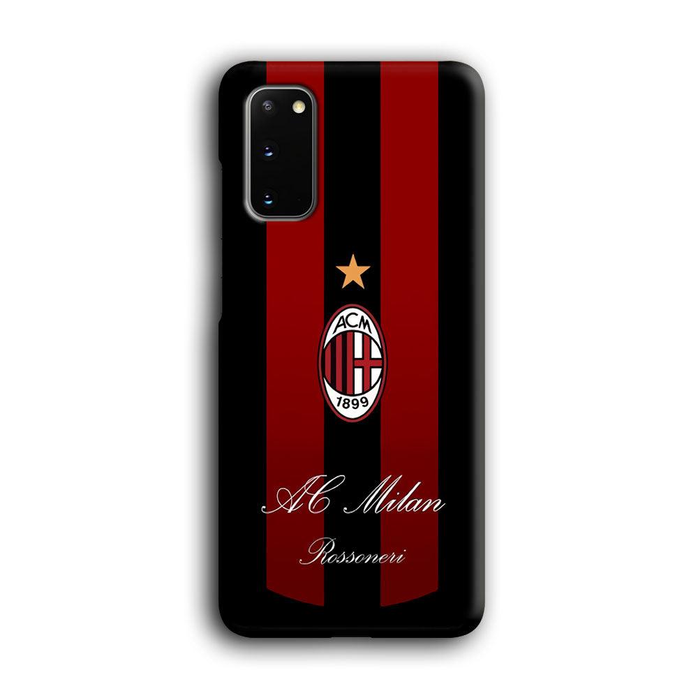 AC Milan Byname Rossoneri Samsung Galaxy S20 Case-Oxvistore