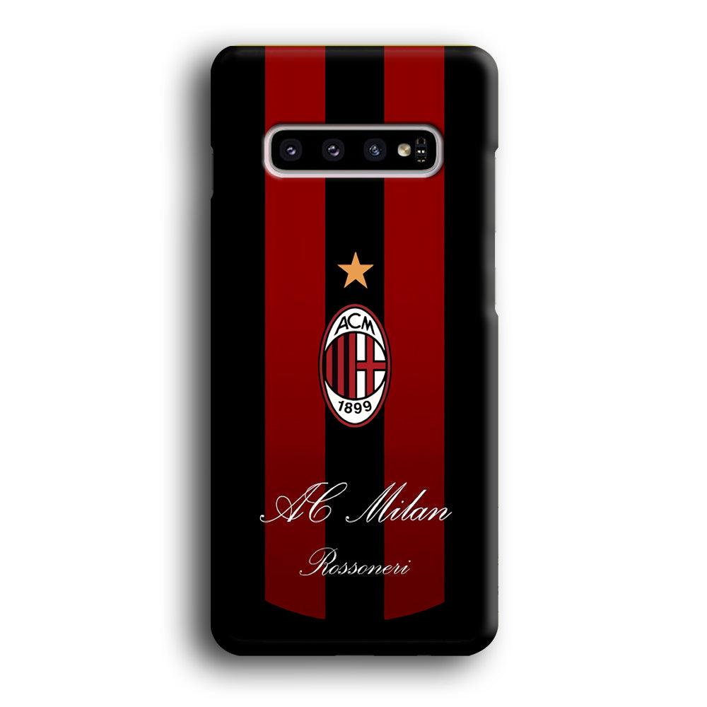 AC Milan Byname Rossoneri Samsung Galaxy S10 Plus Case-Oxvistore