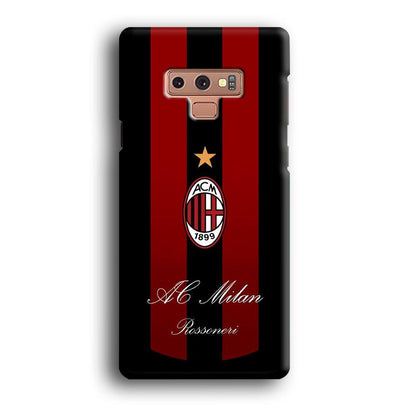 AC Milan Byname Rossoneri Samsung Galaxy Note 9 Case-Oxvistore