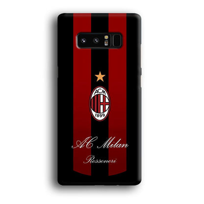 AC Milan Byname Rossoneri Samsung Galaxy Note 8 Case-Oxvistore