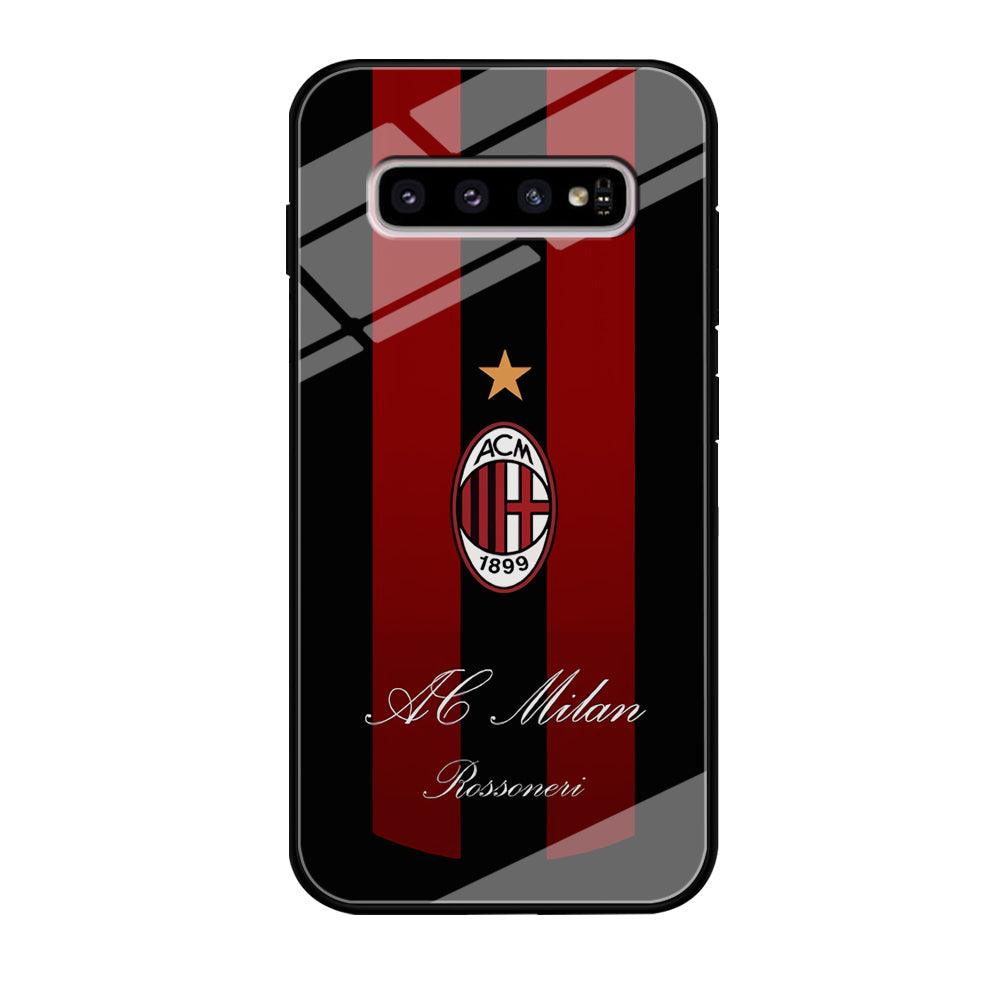 AC Milan Byname Rossoneri Samsung Galaxy S10 Plus Case-Oxvistore