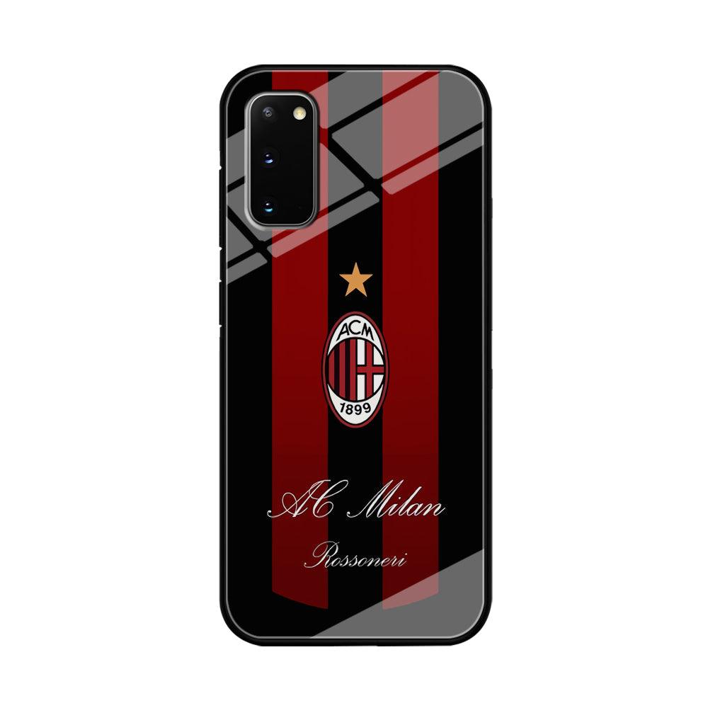 AC Milan Byname Rossoneri Samsung Galaxy S20 Case-Oxvistore