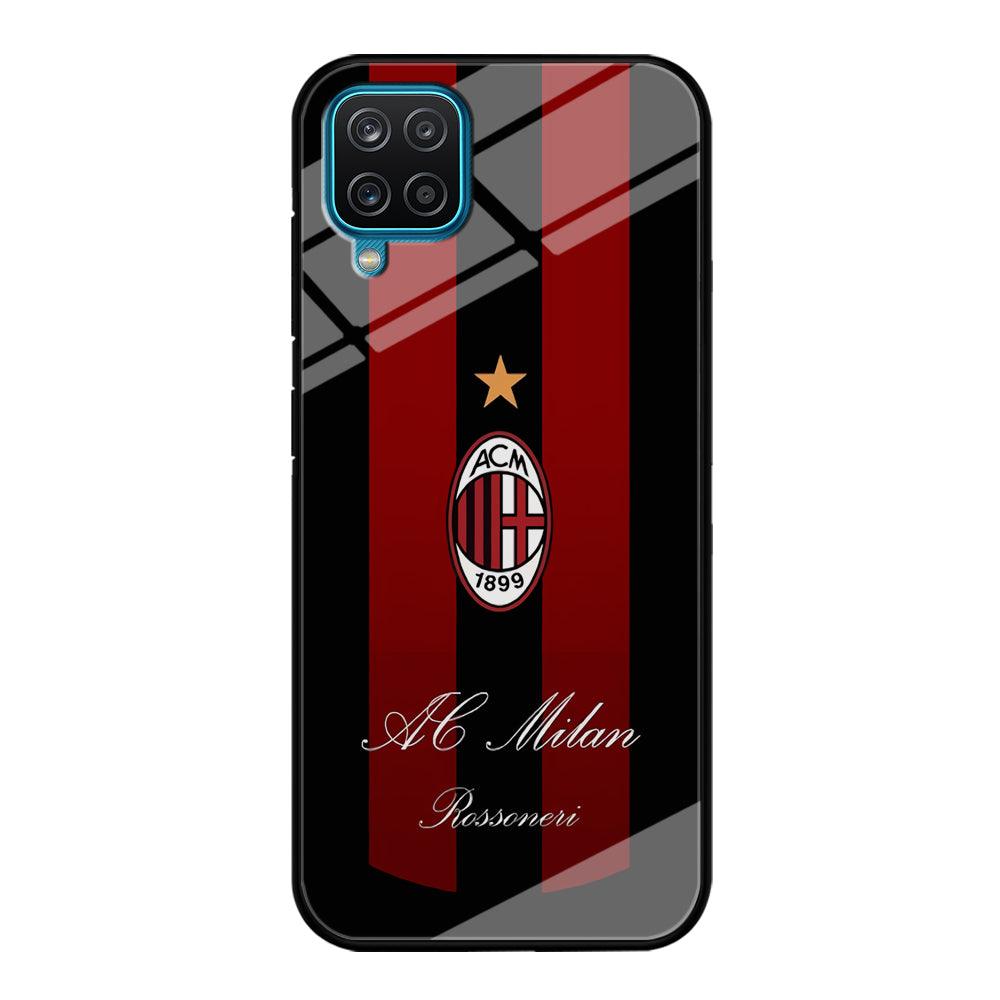 AC Milan Byname Rossoneri Samsung Galaxy A12 Case-Oxvistore